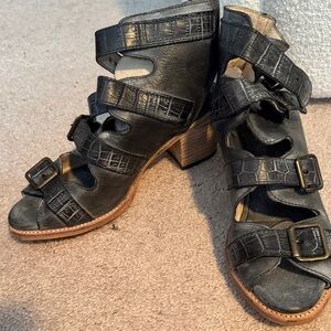 Freebird by Steven Black Heeled Boots